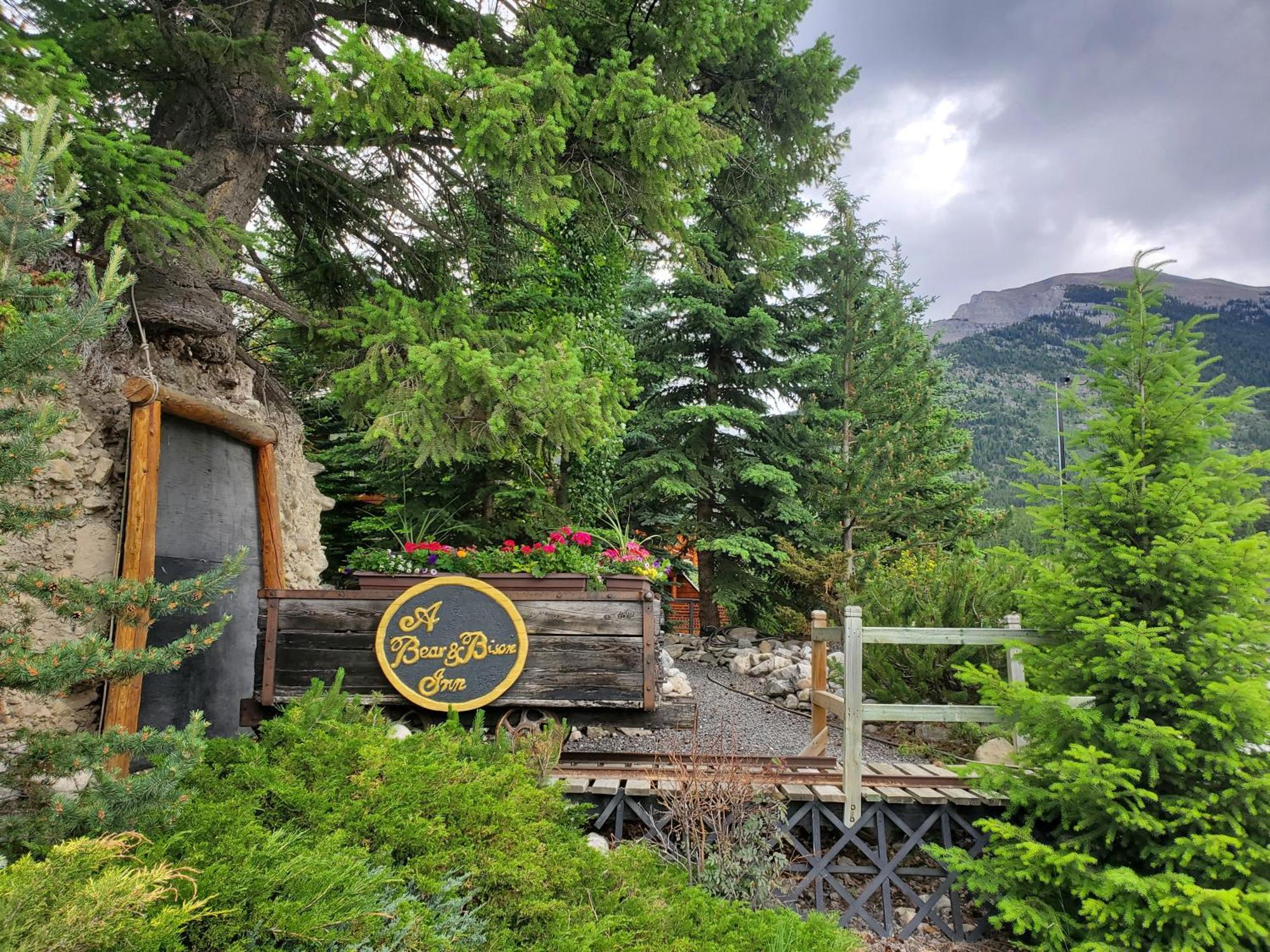A Bear And Bison Country Inn Канмор Екстериор снимка